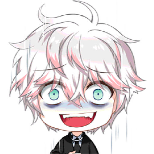 Sticker Maker - Mystic Messenger Emoji 4 - 707, Saeran & Ray