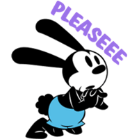 Sticker Maker - Oswald the Lucky Rabbit (1/2)