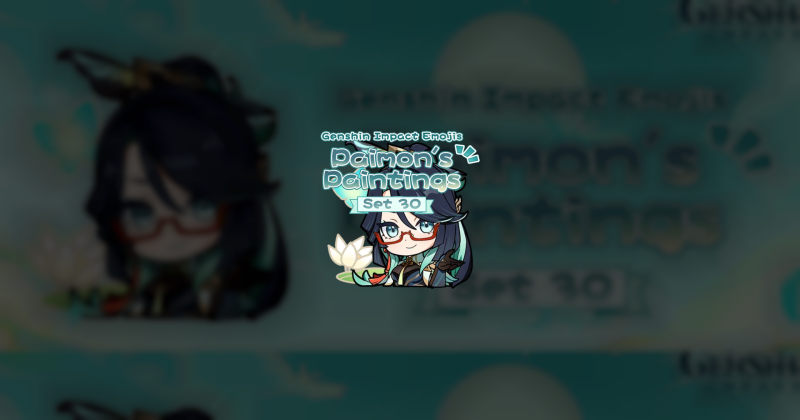Sticker Maker - Paimon's Paintings Set 30