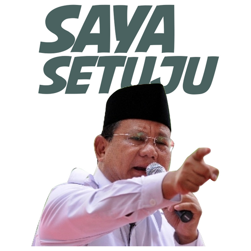 Sticker Maker Prabowo Subianto