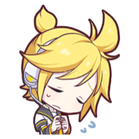 Sticker Maker - project sekai len (no text)