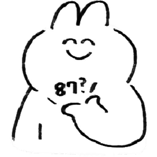 Sticker Maker - Rabbit