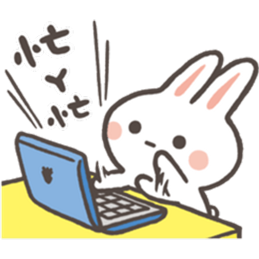 Sticker Maker - Rabbit BoBo 1