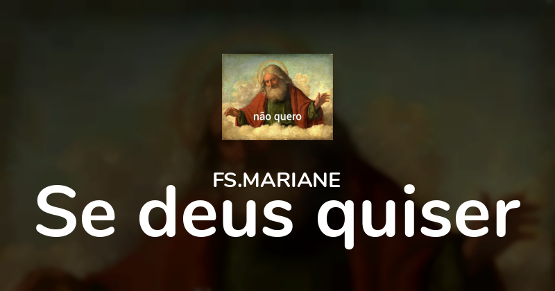 Sticker Maker Se Deus Quiser