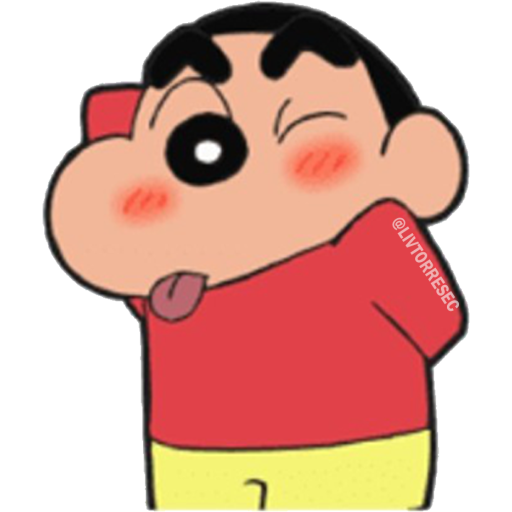 shin chan smile