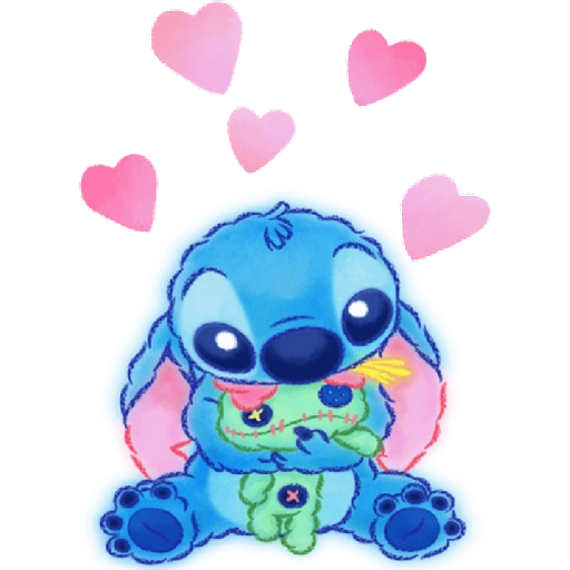 Sticker Maker - 💙🌈Stitch, stickers suaves🌈💙byYessy