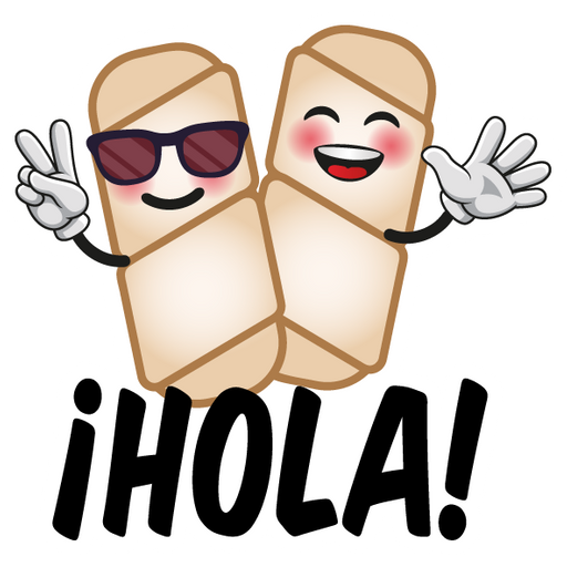 Sticker Maker Tequeño Mucho Venezuela Venezolano Sticker Pack