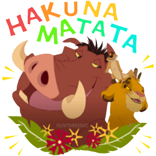 Sticker Maker THE LION KING