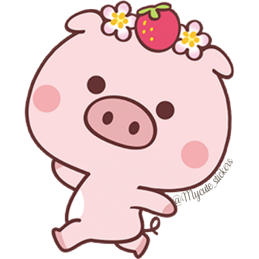 Sticker Maker - 🐽Un cerdito bonito🐽