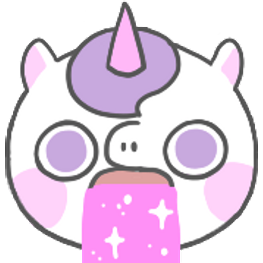 Sticker Maker Unicorn emojis