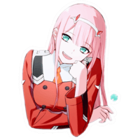 sticker maker zero two